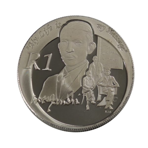 Gandhi South Africa Coin