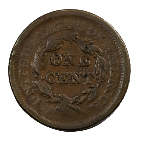 1852 America 1 Cent