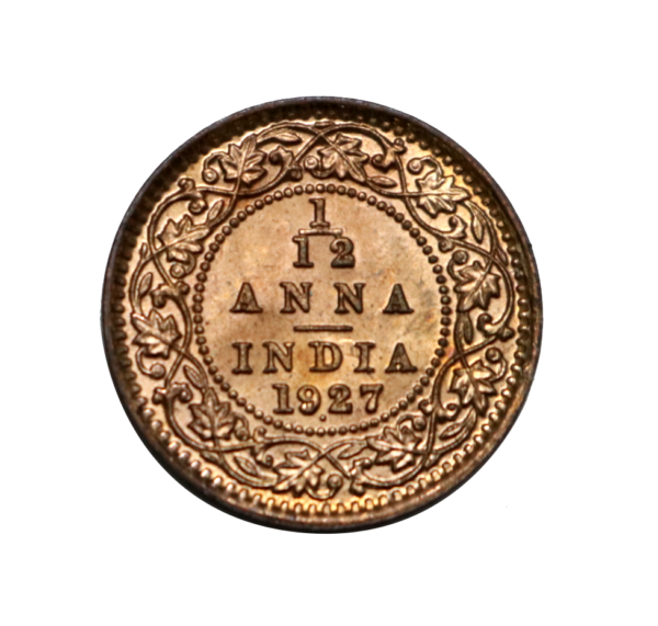 1927 George V King Emperor 1/12 Anna