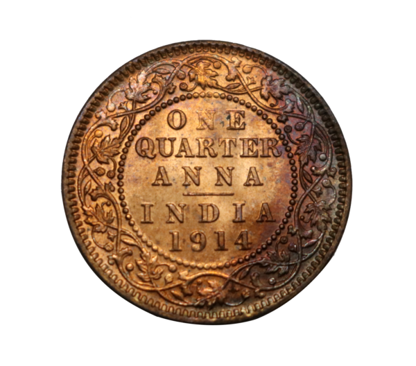 1/4 Anna 1914